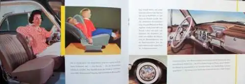 Opel Kapitän L Modellprogramm 1957 Automobilprospekt (6045)