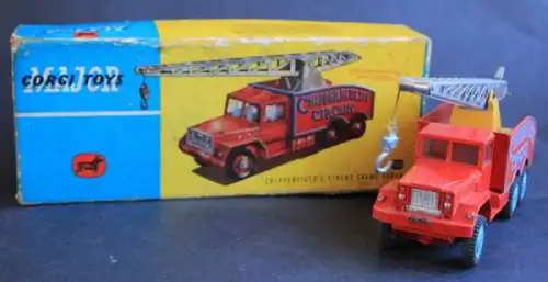 Corgi Toys Major Chipperfield Circus Crane Truck 1963 Metallmodell in Originalbox (3601)