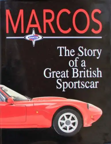 Barber "Marcos" Marcos Motorsport-Historie 1995 signiert von Jem Marsh (2222)