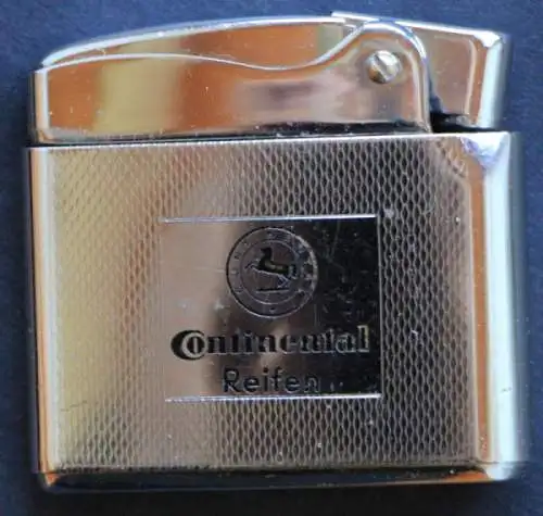 Contiental Reifen Rowenta Snipe Gas-Feuerzeug mit Logo 1970 (1565)