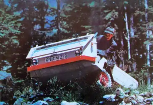 BMW Fahrmobil Fahr Modellprogramm 1963 Nutzfahrzeugprospekt (7327)