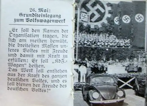 Hoffmann "Der Führer macht Geschichte" Volkswagen KdF-Historie 1938 (8661)