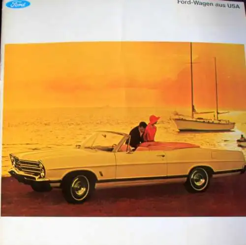Ford USA Wagen Modellprogramm1967 Automobilprospekt (0200)