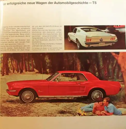 Ford USA Wagen Modellprogramm1967 Automobilprospekt (0200)