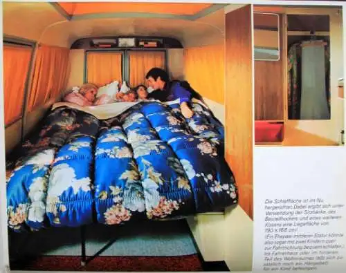 Fiat 238 Wohnmobil Modellprogramm 1969 Automobilprospekt (4432)