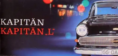 Opel Kapitän L Modellprogramm 1960 Automobilprospekt (6989)