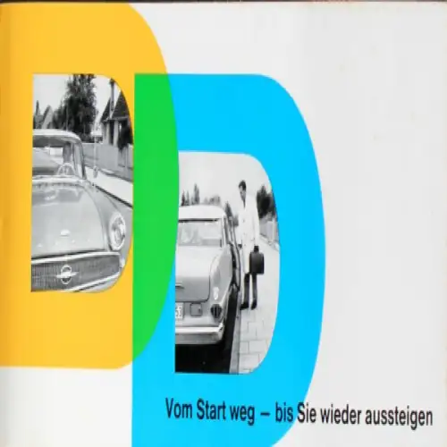 Opel Kapitän Hydramatic Modellprogramm 1960 Automobilprospekt (6038)