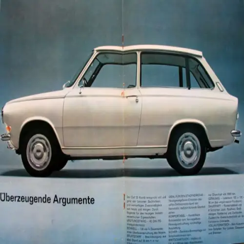 DAF Kombis Modellprogramm 1970 Automobilprospekt (8644)