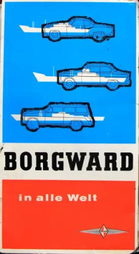 Borgward Straßenkarte 1955 Falkplan Bremen mit Borgward-Isabella (9054)