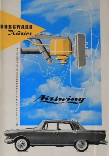 "Borgward Kurier" Firmen-Magazin 1960 (9420)