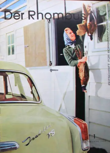 Borgward "Der Rhombus" Firmen-Magazin 1960 (9999)