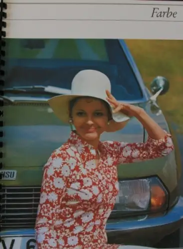NSU Ro 80 Modellprogramm 1968 Automobil-Pressemappe (2264)