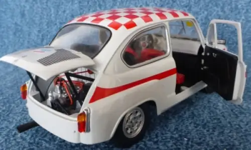 Revell Abarth Fiat 1000 TC 1967 Metallmodell (7871)