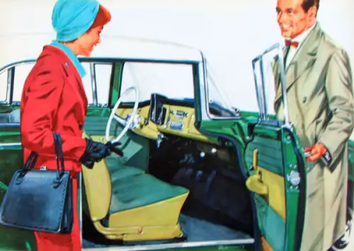 Auto-Union 1000 Coupe de Luxe Modellprogramm 1959 Automobilprospekt (8499)