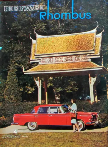 Borgward "Der Rhombus" Firmen-Magazin 1960 (9133)