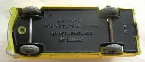 Matchbox Lesney American Ford Station Wagon 1957 Metallmodell (5485)