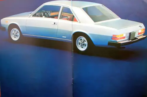 Fiat 130 Coupe 3200 Modellprogramm 1970 Automobilprospekt (1598)