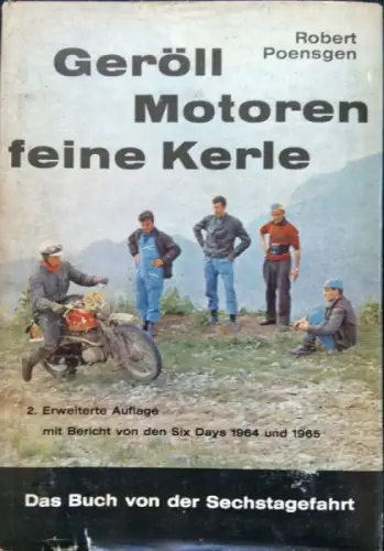 Poensgen "Geröll, Motoren, feine Kerle" Motorrad-Rennsport 1964 (5295)