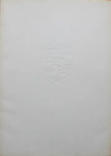 Porsche 911 Modellprogramm 1965 Prestige-Automobilprospekt (4672)