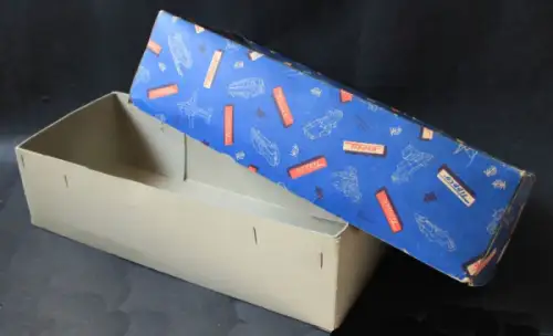 Tippco Original-Leerkarton für Blechfahrzeuge 1955 (7691)