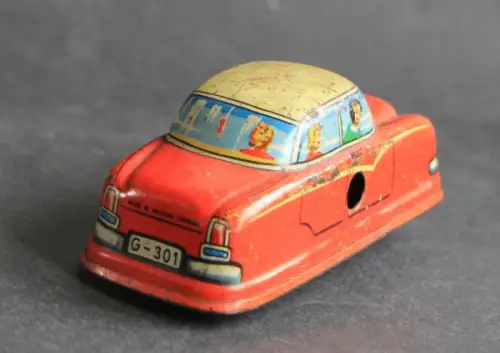 Technofix Limousine Spurbahnfahrzeug 1960 Blechmodell mit Friktionsantrieb (8331)