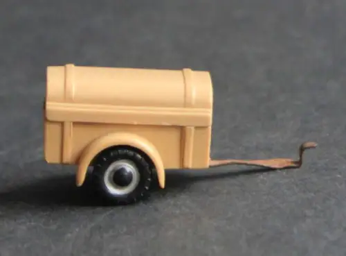 Siku PKW-Anhänger mit Deckel V57 Plastikmodell 1957 (8324)