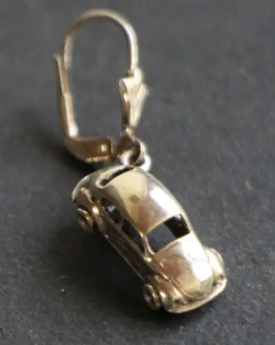 Volkswagen Käfer Ohrstecker 1970 Silber (8080)