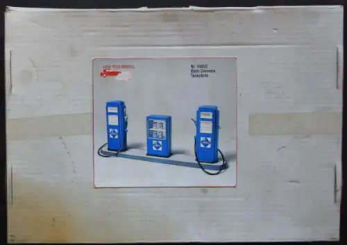 BV Aral Klein-Diorama High Tech Modell Tankstelle 1955 in Originalkarton (7626)