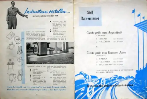 "Shell Service" Shell Tankstellen-Zeitschrift 1953 (8021)