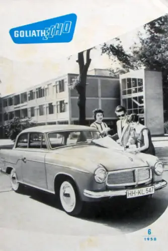 "Goliath Echo" Goliath-Firmenmagazin 1958 (7942)