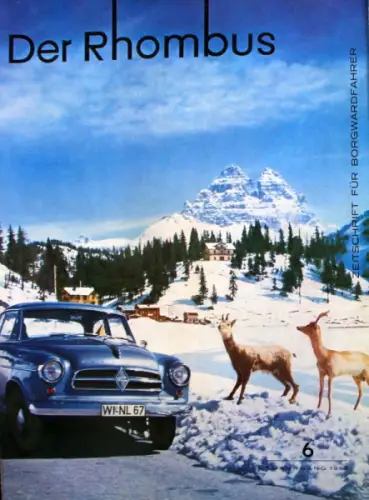 Borgward "Der Rhombus" Firmen-Magazin 1959 (7896)