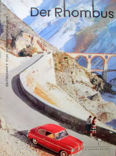 Borgward "Der Rhombus" Firmen-Magazin 1959 (2195)