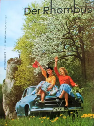 Borgward "Der Rhombus" Firmen-Magazin 1959 (8064)