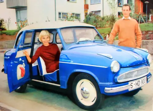 Lloyd Alexander TS Modellprogramm 1958 Automobilprospekt (10003)