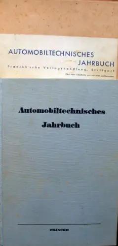 Gründger "Automobiltechnisches Jahrbuch" Fahrzeugtechnik 1936 (10004)