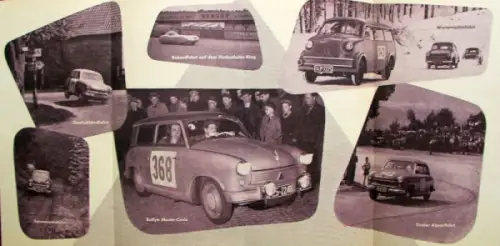 Lloyd Modellprogramm 1953 "Internationale Rekorde" Automobilprospekt (10006)