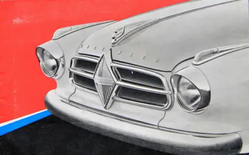 Borgward Modellprogramm 1957 Automobilprospekt (10027)
