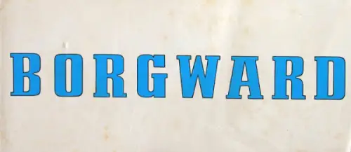 Borgward 230 Modellprogramm 1968 Automobilprospekt (10030)