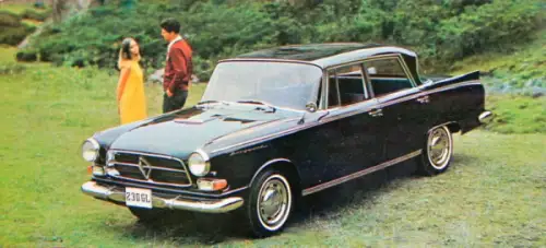 Borgward 230 Modellprogramm 1968 Automobilprospekt (10030)