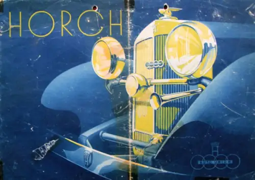 Horch Modellprogramm 1936 Automobilprospekt (10056)