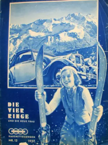 Auto-Union "Die vier Ringe" Firmenmagazin 1937 (10064)