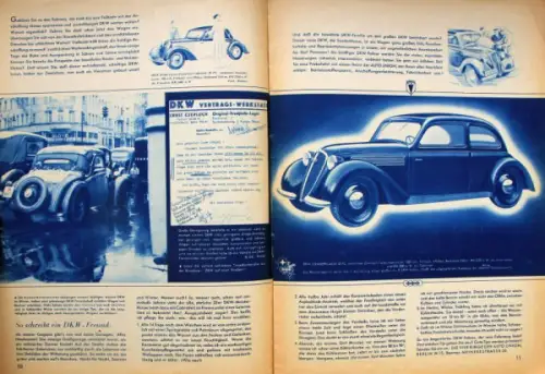 Auto-Union "Die vier Ringe" Firmenmagazin 1937 (10064)