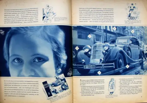 Auto-Union "Die vier Ringe" Firmenmagazin 1937 (10064)