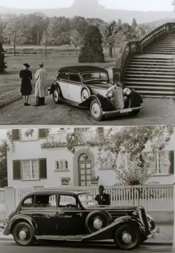 Auto-Union Modellprogramm 1925-1939 sechzig Werksfotos (10086)