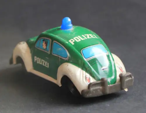 Modern Toys Volkswagen Käfer Polizei 1963 Blechmodell mit Friktionsantrieb (10102)