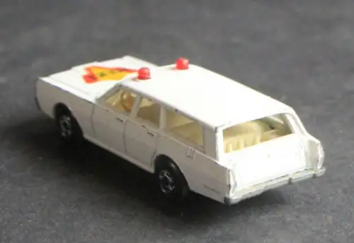 Matchbox Lesney Ford Mercury Police Car 1971 Metallmodell (10105)
