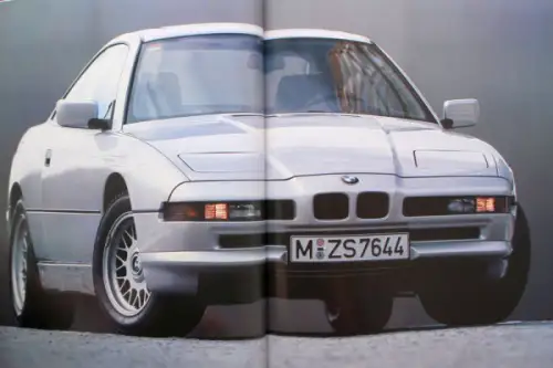 Lewandowski "BMW 850 i  - Extravaganz auf Rädern" BMW Historie 1990 (10111)