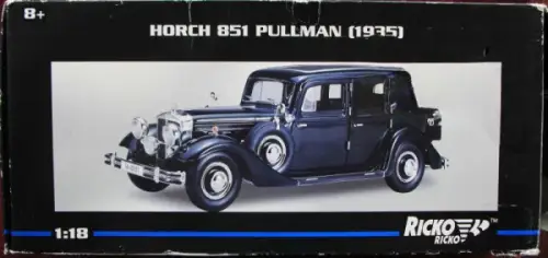 Ricko Horch 850 Pullmann 1935 Metallmodell in Originalbox (10113)