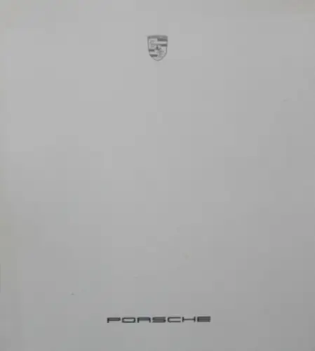 Porsche Modellprogramm 1985 Automobilprospekt (10120)