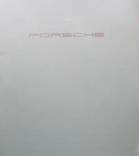 Porsche Modellprogramm 1983 Automobilprospekt (10122)